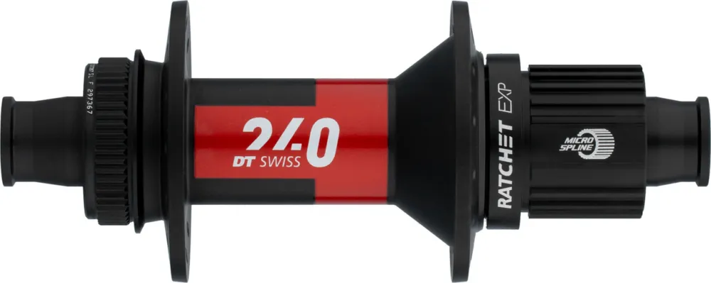 Nur Heute DT Swiss 240 Classic MTB Boost Disc Center Lock HR-Nabe - schwarz | Shimano Micro Spline | 28 | Shimano Micro Spline