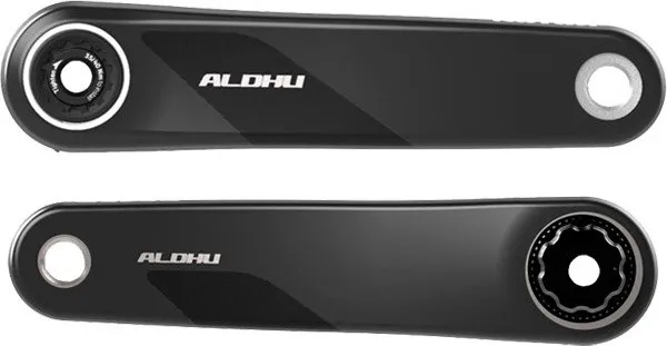 Neuheit Rotor ALDHU Carbon Kurbelarme - schwarz | 155,0 mm | ohne Kettenblatt