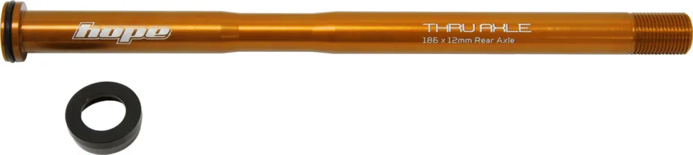 Begrenztes Angebot Hope Steckachse HR für 186 mm Achslänge - orange