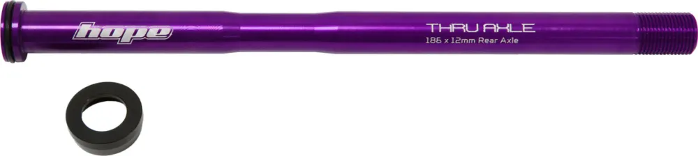 Bestseller Hope Steckachse HR für 186 mm Achslänge - purple