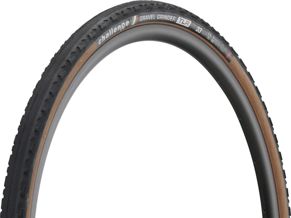 Preis Gesenkt Challenge Gravel Grinder Race TLR 28" Faltreifen - schwarz-braun | 28 " | 33 mm | 33-622