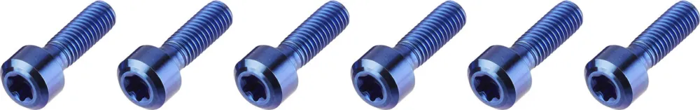 OAK Components Titanschrauben für Eternal Vorbau - blue Ausverkauf