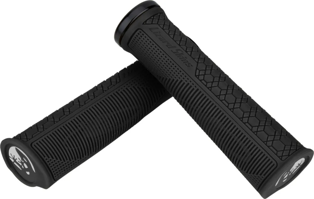 Expressversand Lizard Skins Gradient Lock-On Lenkergriffe - jet black | 136 mm