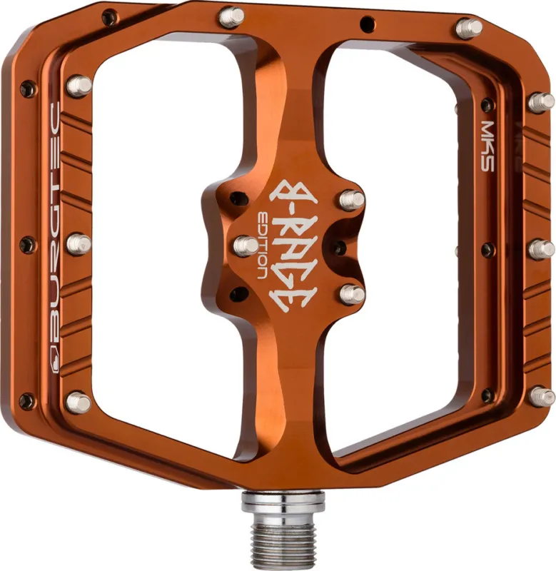 Billig Burgtec Penthouse Flat MK5 B-Rage Edition Plattformpedale - kash bronze