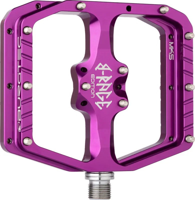 Burgtec Penthouse Flat MK5 B-Rage Edition Plattformpedale - purple rain Ausverkauf