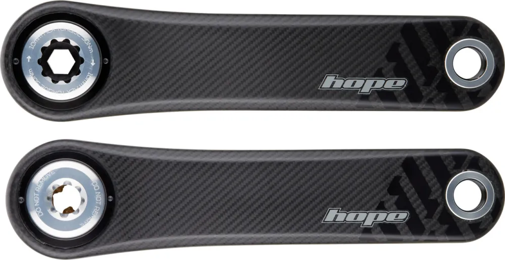 Hope Carbon 73 mm Wide Kurbel - silver | 170,0 mm Gratis Versand