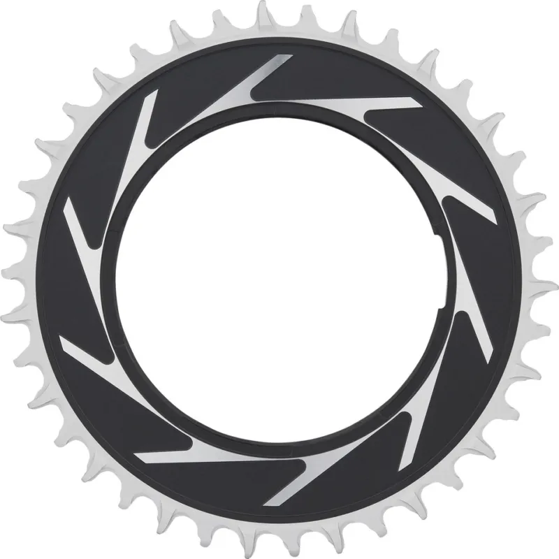Nur Heute SRAM Kettenblatt T-Type XX SL Eagle Transmission Thread Mount 0 mm - black-silver | 38 Z