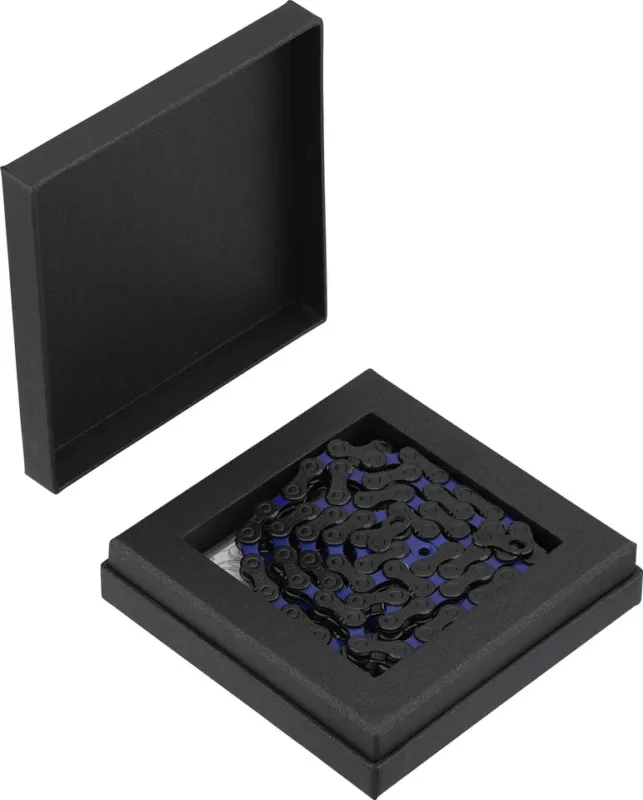 KMC DLC12 New Generation Kette 12-fach - black-blue | 126 Aktuell