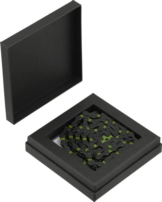 KMC DLC12 New Generation Kette 12-fach - black-green | 126 Markenprodukt