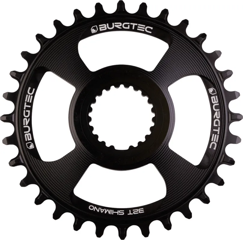 Top-Angebot Burgtec Thick Thin Kettenblatt für Shimano DM M6100/M7100/M8100/M9100 - burgtec bullion | 30 | 30 Z