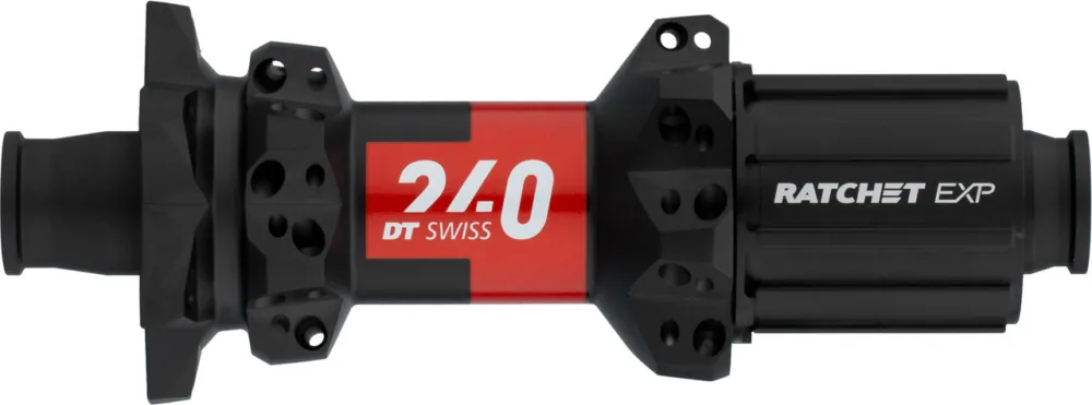 Abverkauf DT Swiss 240 Straightpull MTB Disc 6-Loch HR-Nabe - schwarz | Shimano MTB | 28 | Shimano MTB