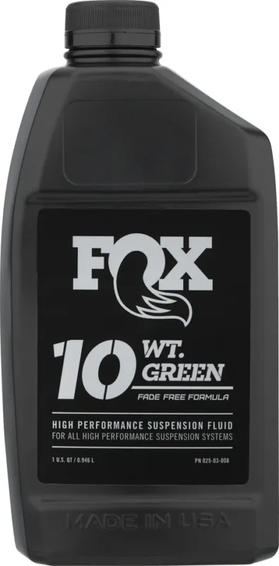 Sofort Bestellen Fox Racing Shox Suspension Fluid Green 10 WT - universal | 946 ml