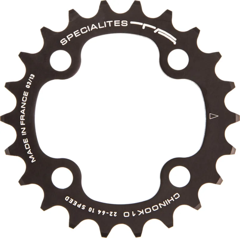 TA Kettenblatt Chinook11, 4-Arm, innen, 64 mm Lochkreis - schwarz | 24 Z Top-Angebot