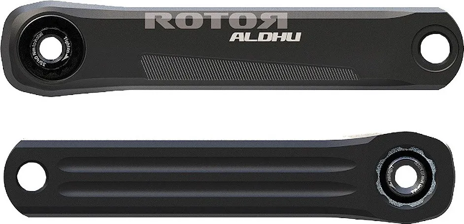 Rotor ALDHU24 Kurbelarme - schwarz | 165,0 mm | ohne Kettenblatt Preisreduziert