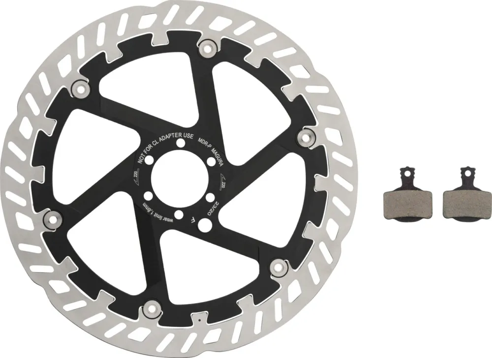 Magura MDR-P Bremsscheiben und Belag Kit 6-Loch 220 mm - 7.S | organisch | 220 mm Jetzt Bestellen
