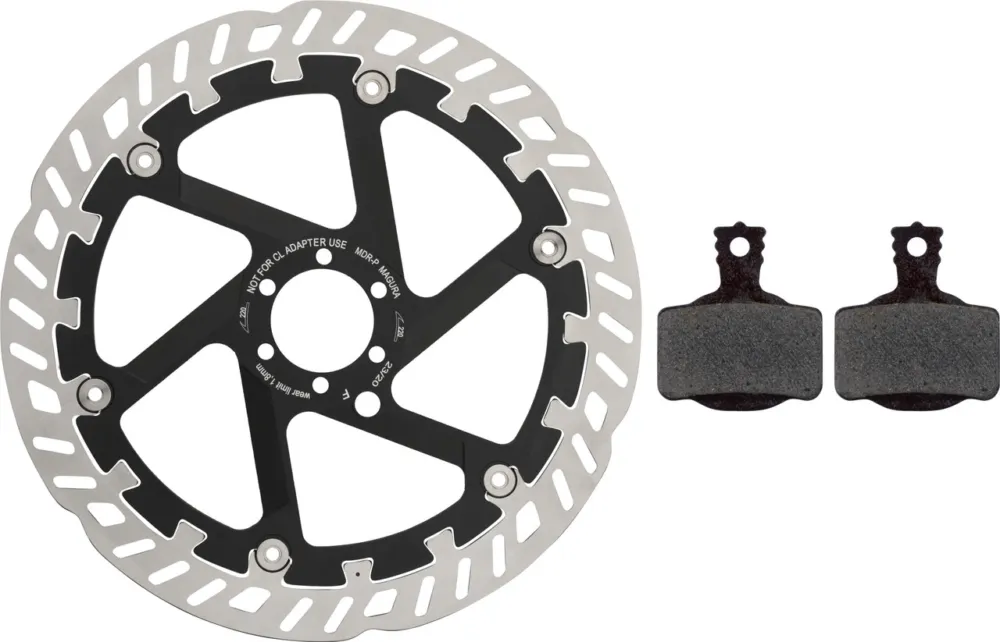 Bestseller Magura MDR-P Bremsscheiben und Belag Kit 6-Loch 220 mm - 8.S | organisch | 220 mm