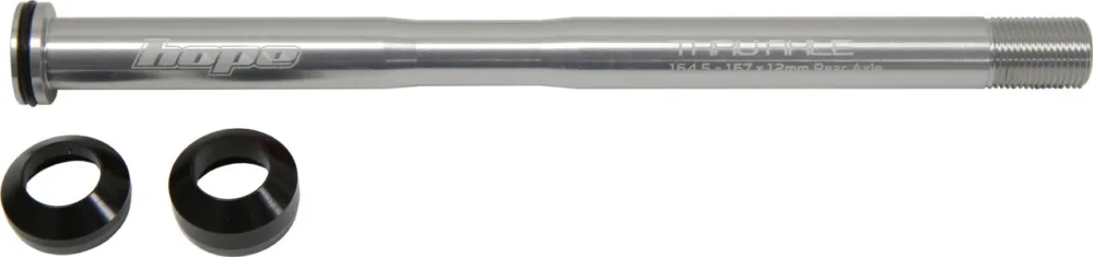 Hope Steckachse HR für 164,5 - 167 mm Achslänge - silver Must-Have