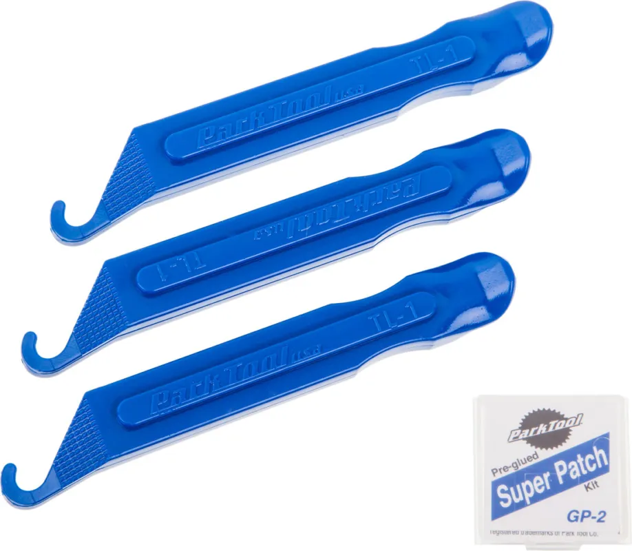 Preis Gesenkt ParkTool Reifenheber & selbstklebende Flicken TR-1 - blau