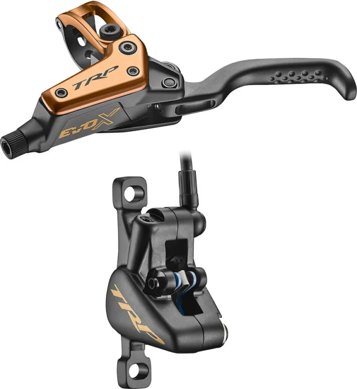 Neu TRP Scheibenbremse EVO X - schwarz | Vorderrad | links (seitenspezifisch )