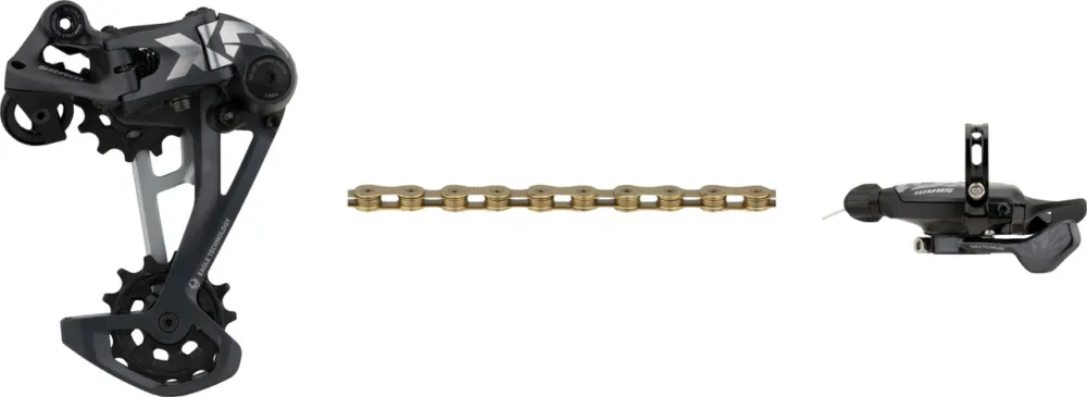 Bestseller SRAM X01 Eagle 1x12-fach Upgrade-Kit - XX1 gold | 14 Zähne | ohne | ohne | ohne | ohne