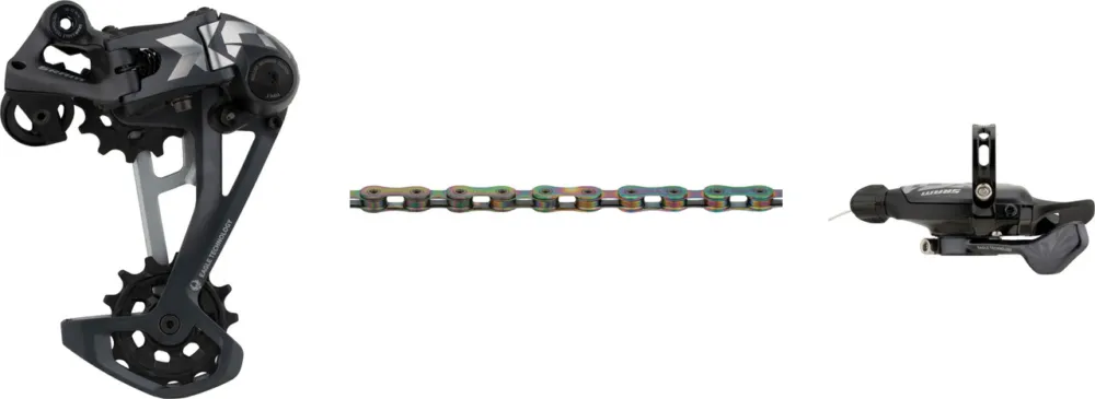 SRAM X01 Eagle 1x12-fach Upgrade-Kit - XX1 rainbow | 14 Zähne | ohne | ohne | ohne | ohne Preis Gesenkt