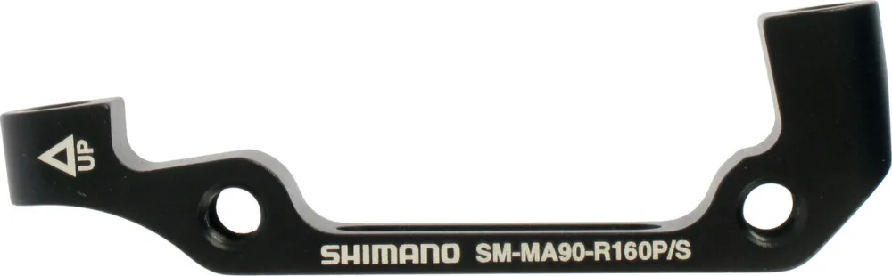 Expressversand Shimano Scheibenbremsadapter XTR, XT für 160 mm Scheibe - schwarz | HR IS auf PM