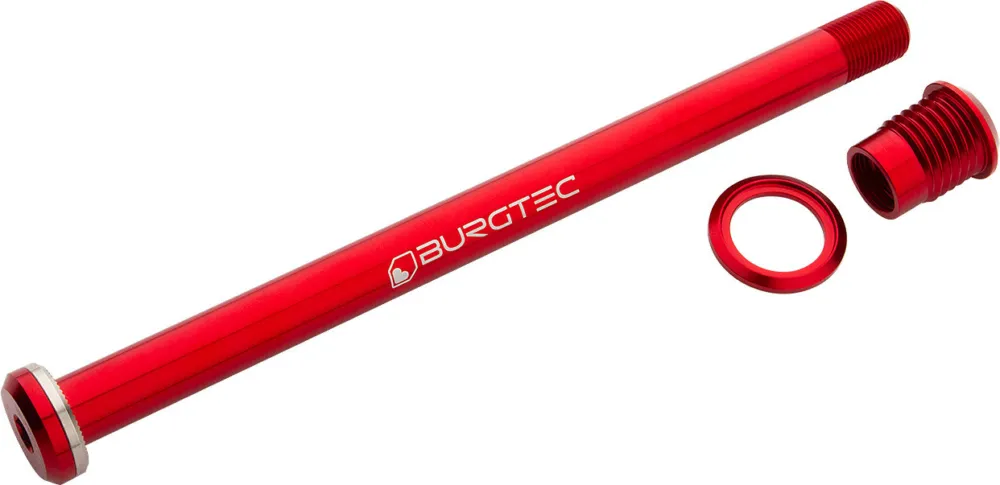 Bestpreis Burgtec Steckachse HR für Santa Cruz 173,7 mm - race red | 157 mm