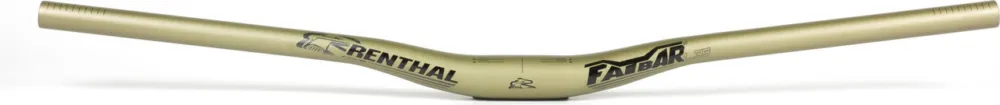 Sonderangebot Renthal V3 Fatbar Lite 35 20 mm Riser Lenker - gold | 760 mm