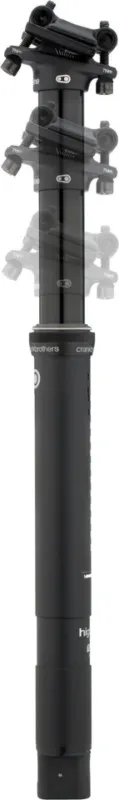 crankbrothers Highline 7 125 mm Sattelstütze - black | 417 mm | 30,9 mm | 0 mm | 1-fach Solange Der Vorrat Reicht