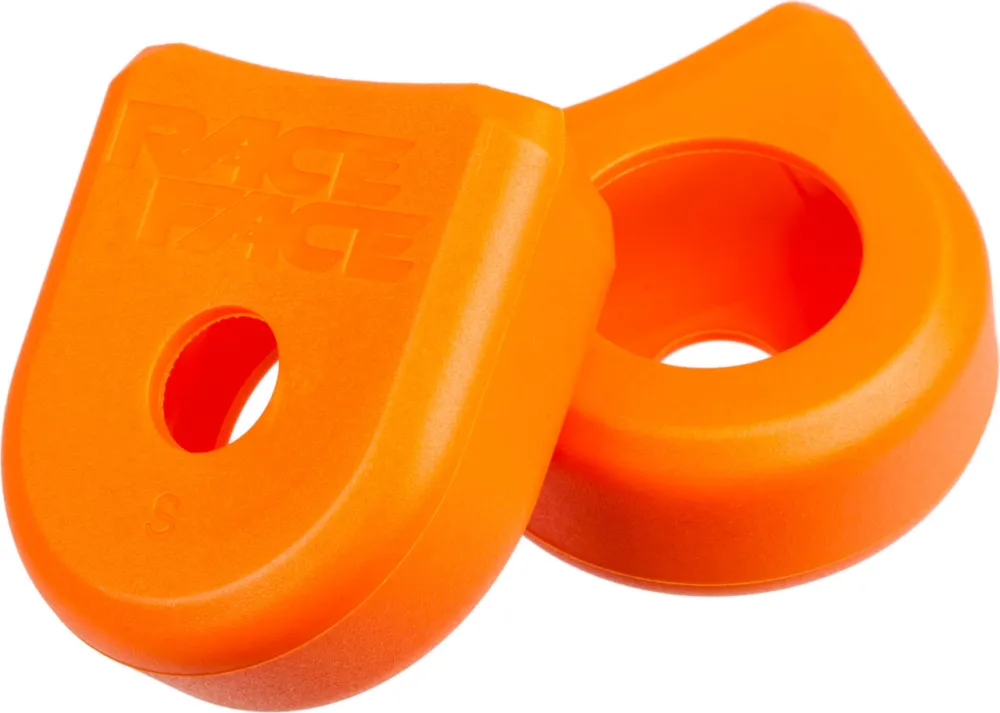 Race Face Crank Boots Kurbelschutz Small - orange Bestseller