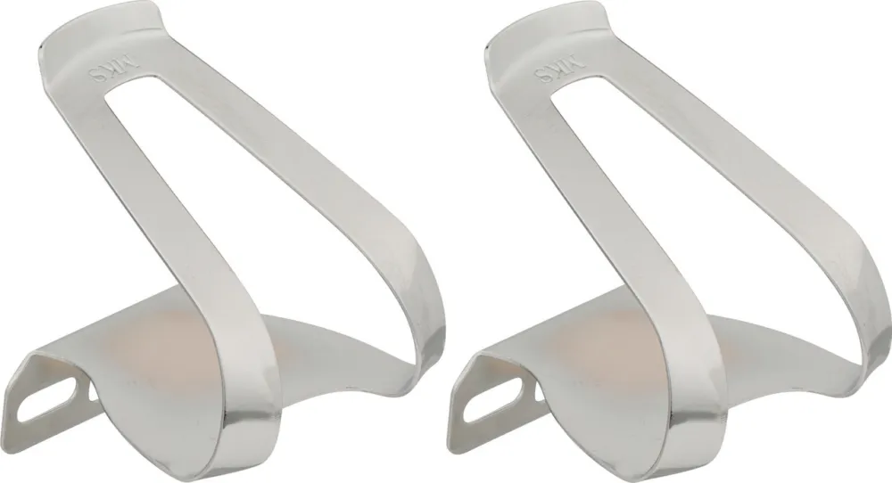 Online Kaufen MKS Half Clip Pedalhaken - silber