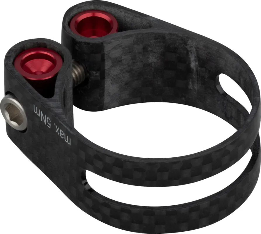Mega-Angebot Procraft PRC SPC1 Carbon Sattelklemme - carbon-rot | 34,9 mm