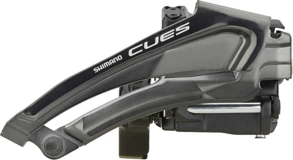 Garantierte Lieferung Shimano CUES Umwerfer FD-U8010 2-/10-/11-fach - schwarz | Low Clamp (Schelle )