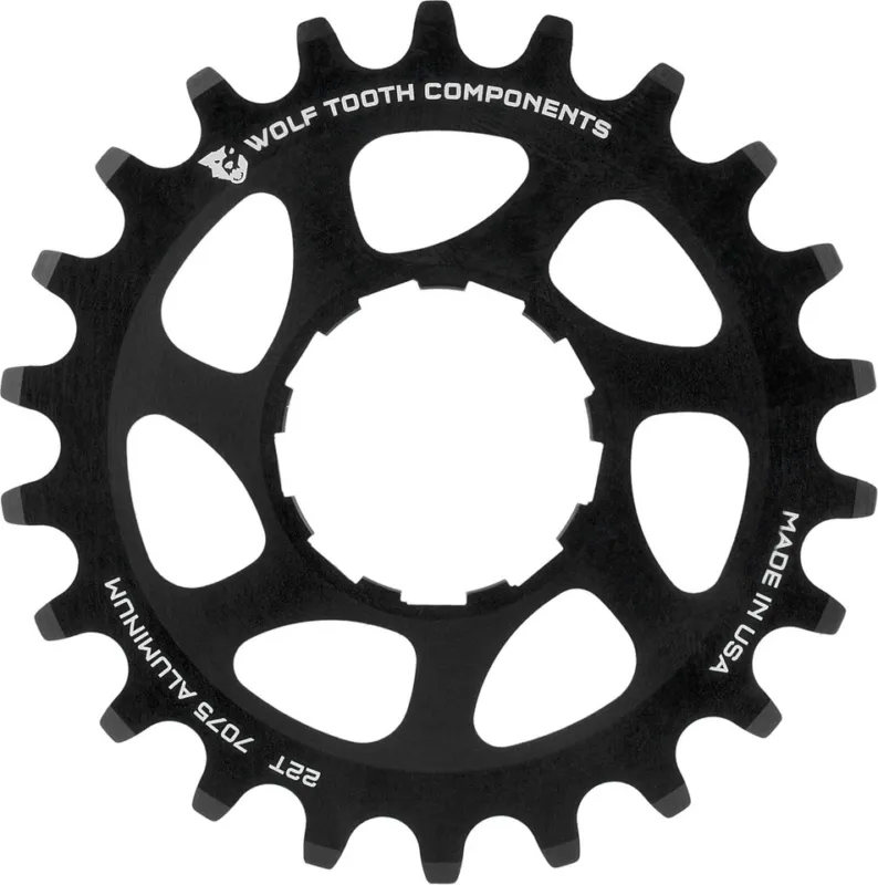 Jetzt Kaufen Wolf Tooth Components Aluminium Singlespeed Ritzel - black | 19 Zähne