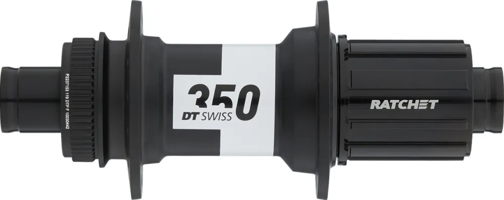 Abverkauf DT Swiss 350 Classic MTB Disc Center Lock HR-Nabe - schwarz | SRAM XD | 32 | SRAM XD