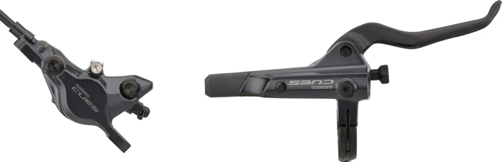 Heißes Angebot Shimano CUES Scheibenbremse BR-U8000 mit Metallbelag J-Kit - schwarz | Hinterrad | rechts (seitenspezifisch )