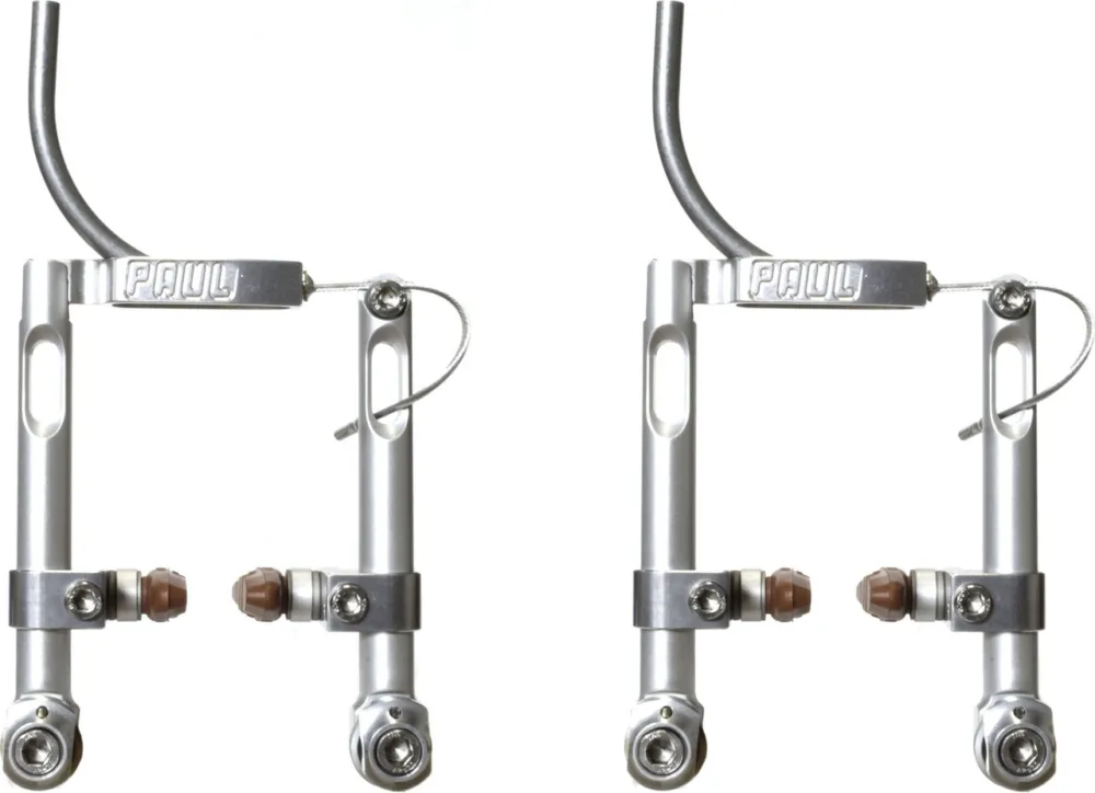 PAUL Motolite V-Brake Long Pull v+h Set Felgenbremse - silver | Set Zertifiziert