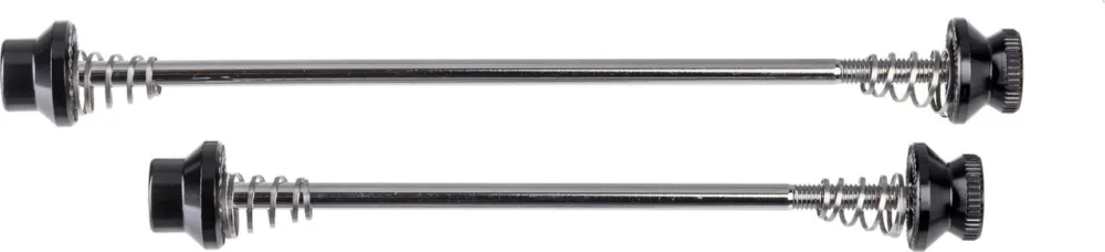 Meistverkauft Mounty Special Lite-Axles OS MTB Nabenschnellspannersatz - schwarz