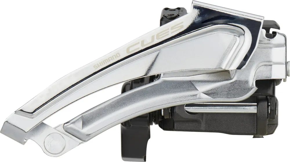 Shimano CUES Umwerfer FD-U6010 2-/10-/11-fach - silber | Low Clamp (Schelle ) Super-Preis