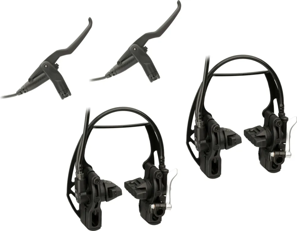 Magura HS 11 Easy Mount v+h Set Felgenbremse - black | Set Kracherpreis
