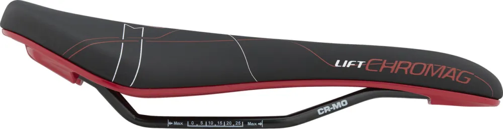 Chromag Lift Sattel - black-red | 140 mm | 280 mm Finale Aktion