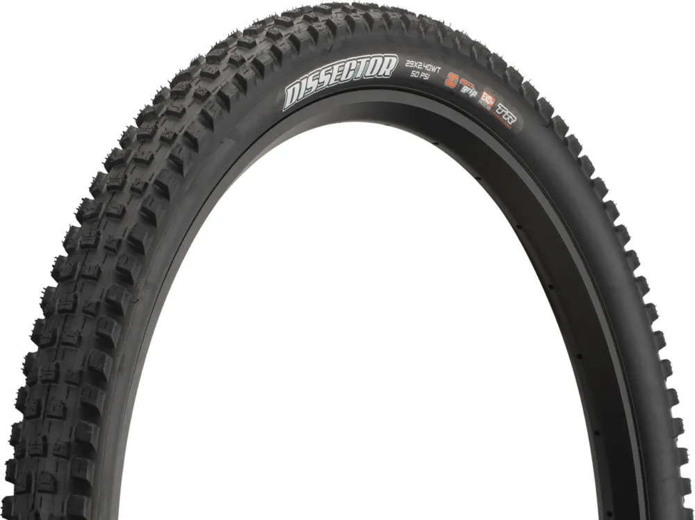 Maxxis Dissector Gen.2 3C MaxxGrip EXO+ WT TR 29" Faltreifen - black | 61-622 | 29 " | 2.4 " | 61 mm Geprüft
