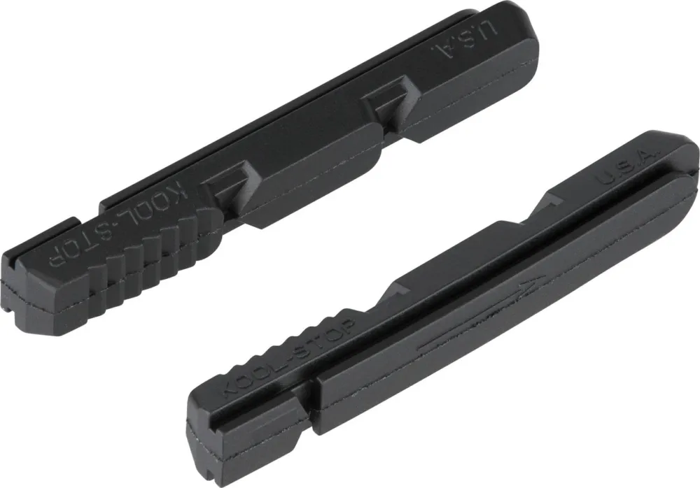 Kool Stop Bremsgummis Cartridge R1 V-Brake Carbide - schwarz Kostenloser Rückversand