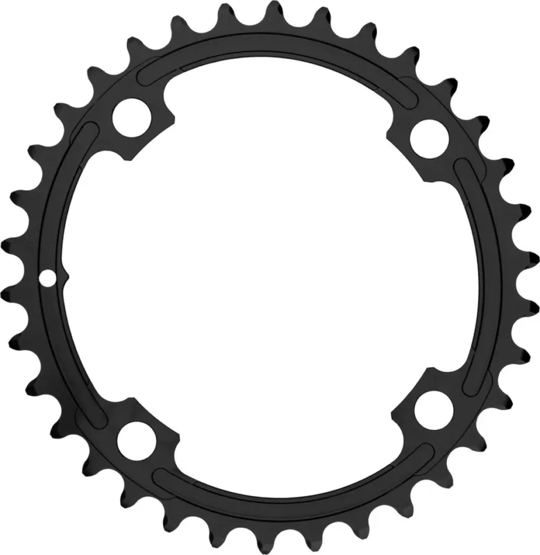 Aktuell absoluteBLACK Oval Road 110/4 Kettenblatt für FSA ABS - black | 36 Z