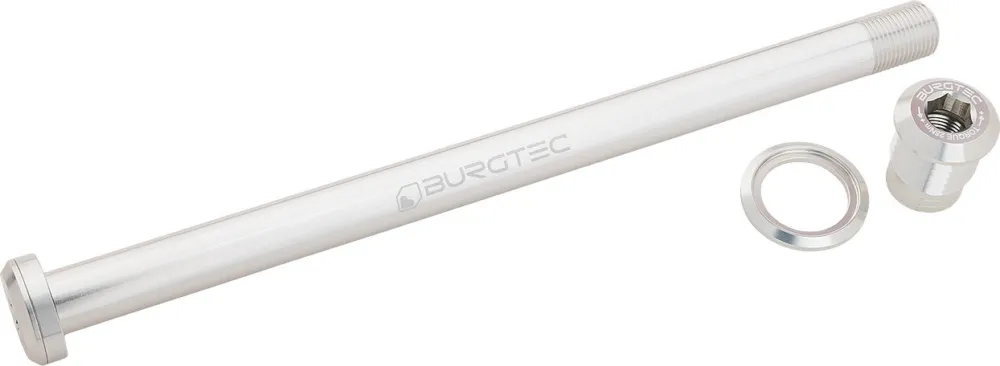 Saisonangebot Burgtec Steckachse für Pivot Trail/Enduro/Downhill Hinterrad - rhodium silver | 157 mm