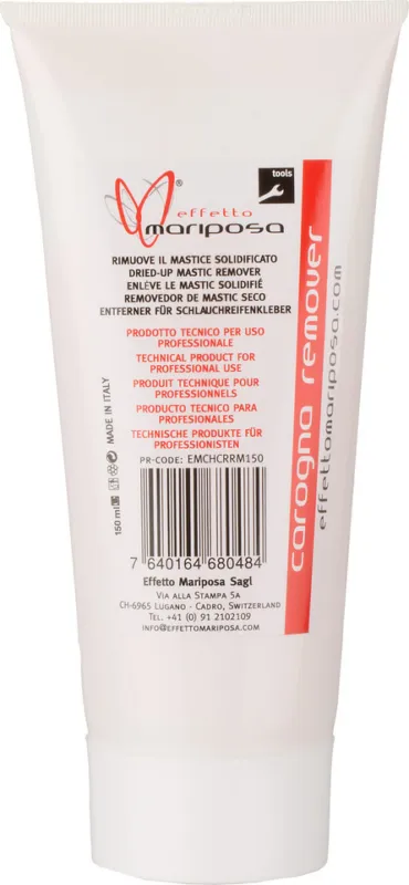 Saisonangebot Effetto Mariposa Carogna Schlauchreifenkleber-Entferner - universal | 150 ml