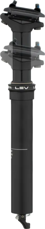 Kind Shock LEV Integra 65 mm Sattelstütze - black | 0 mm | 27,2 mm | Southpaw 22,2 mm/traditional Sichere Zahlung