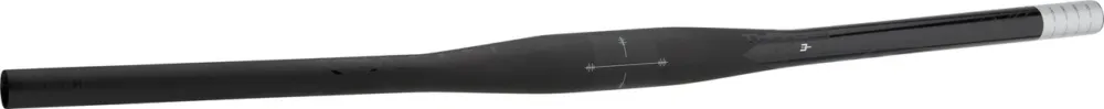 Rabatt PRO Tharsis 3Five Carbon 35 Flat Lenker - schwarz | 720 mm