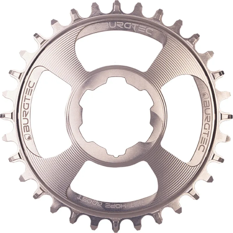 Burgtec Hope Boost Direct Mount Thick Thin Kettenblatt - rhodium silver | 32 Z Finale Aktion