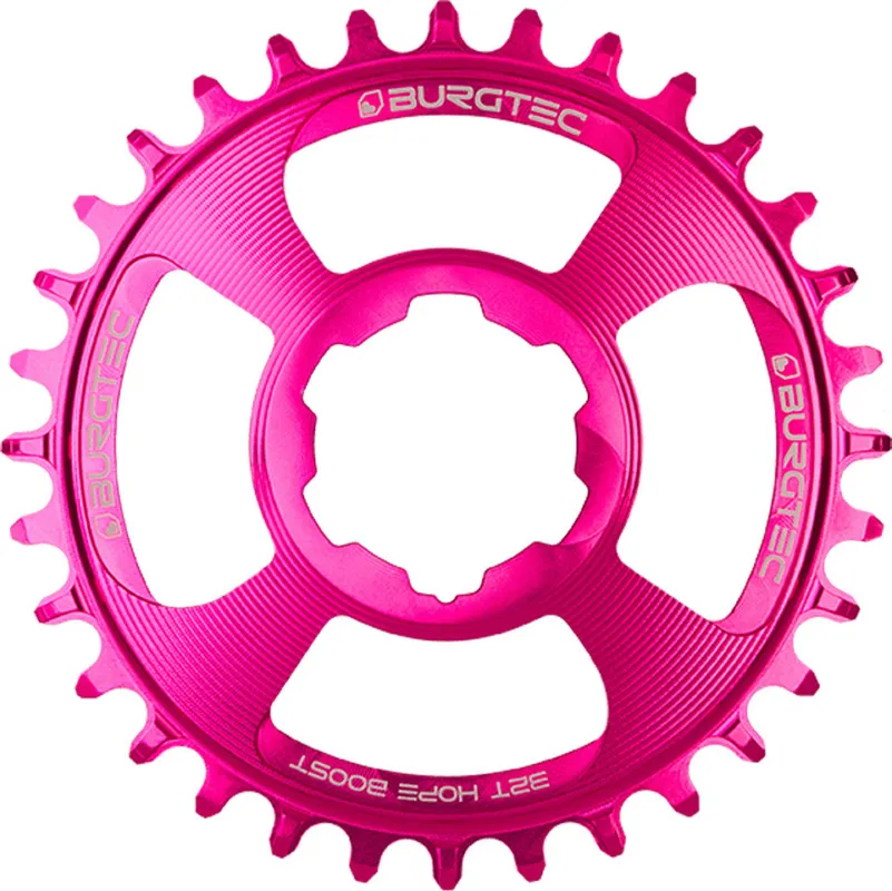 Burgtec Hope Boost Direct Mount Thick Thin Kettenblatt - toxic barbie pink | 32 Z Billig